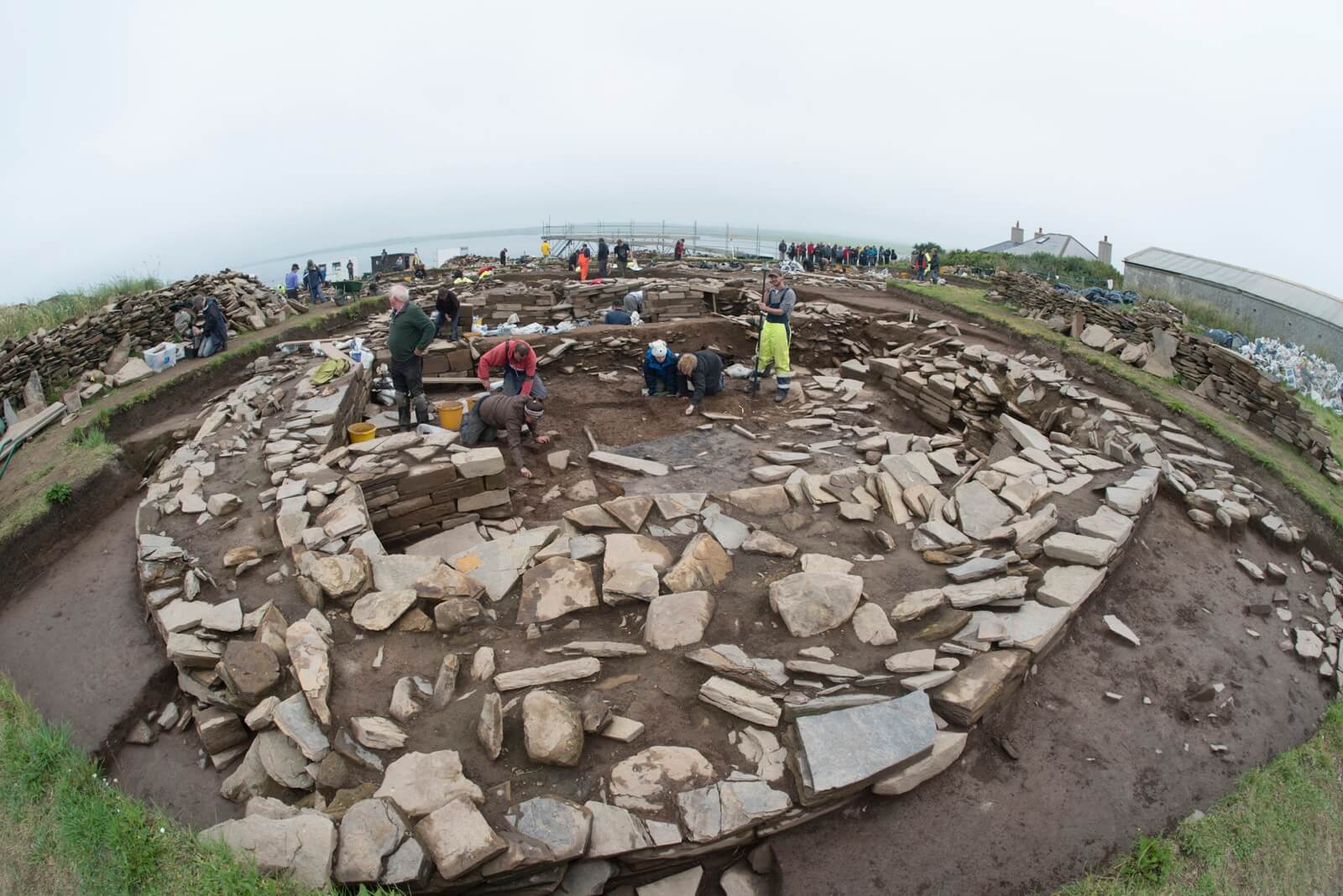 Ness of Brodgar - photo by Charles Tait