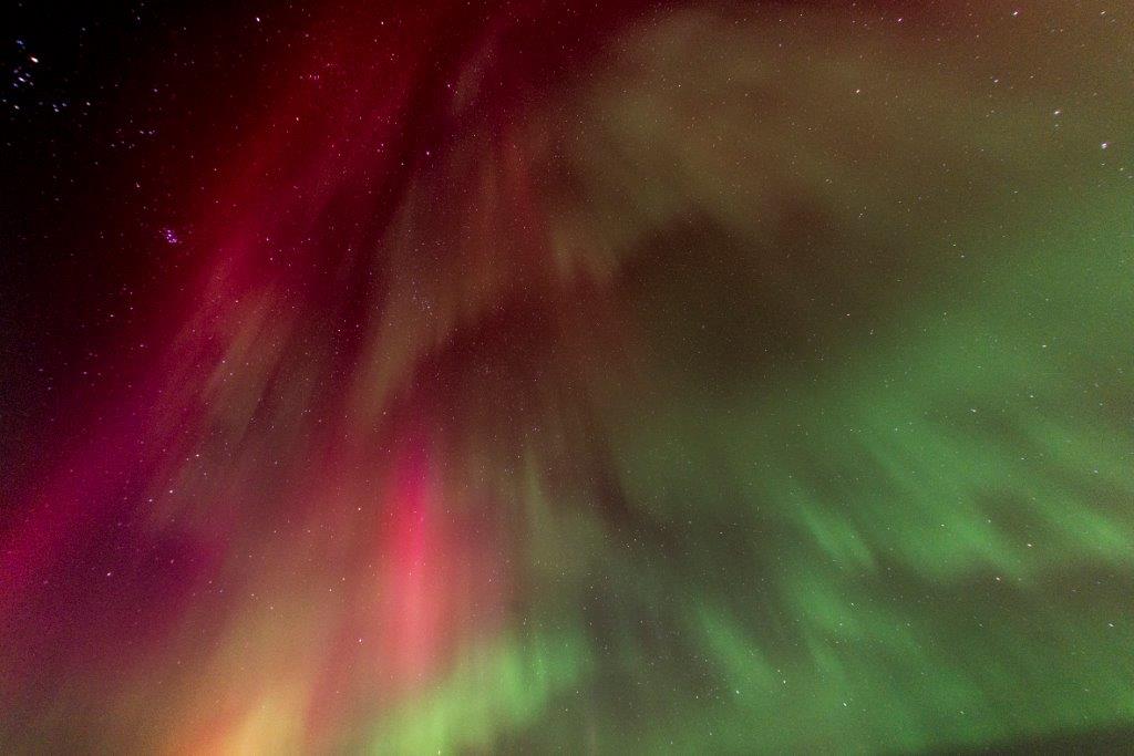 Aurora Borealis over Orkney - photo by Charles Tait