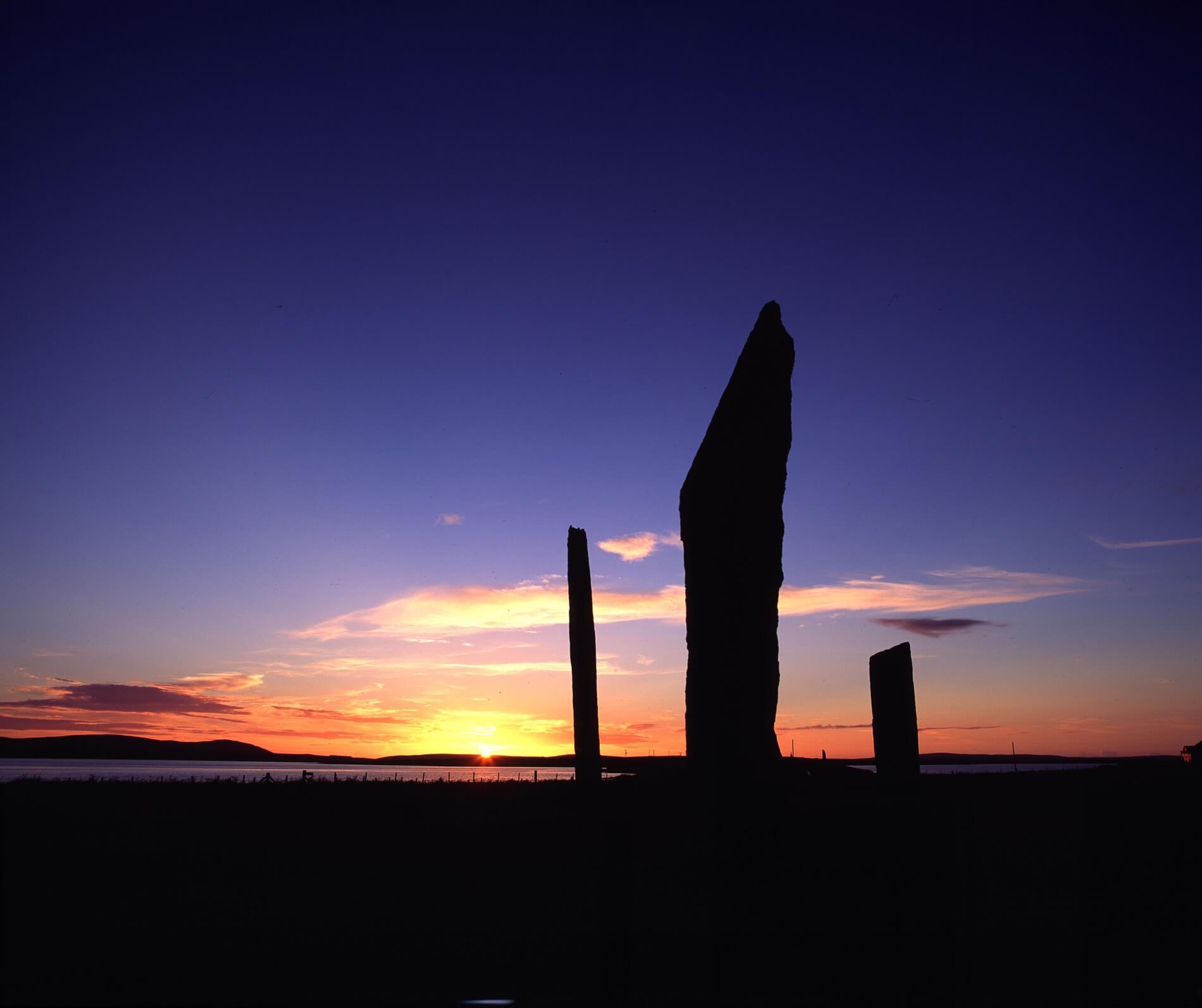 Standing Stones of Stenness -  photo by Charles Tait